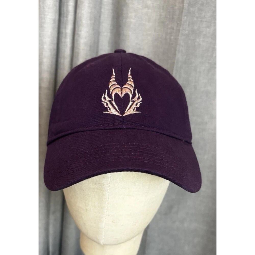 NWT Rare Disney Villains Maleficent Cap You Poor Simple Fools One Size Purple - Picture 4 of 15